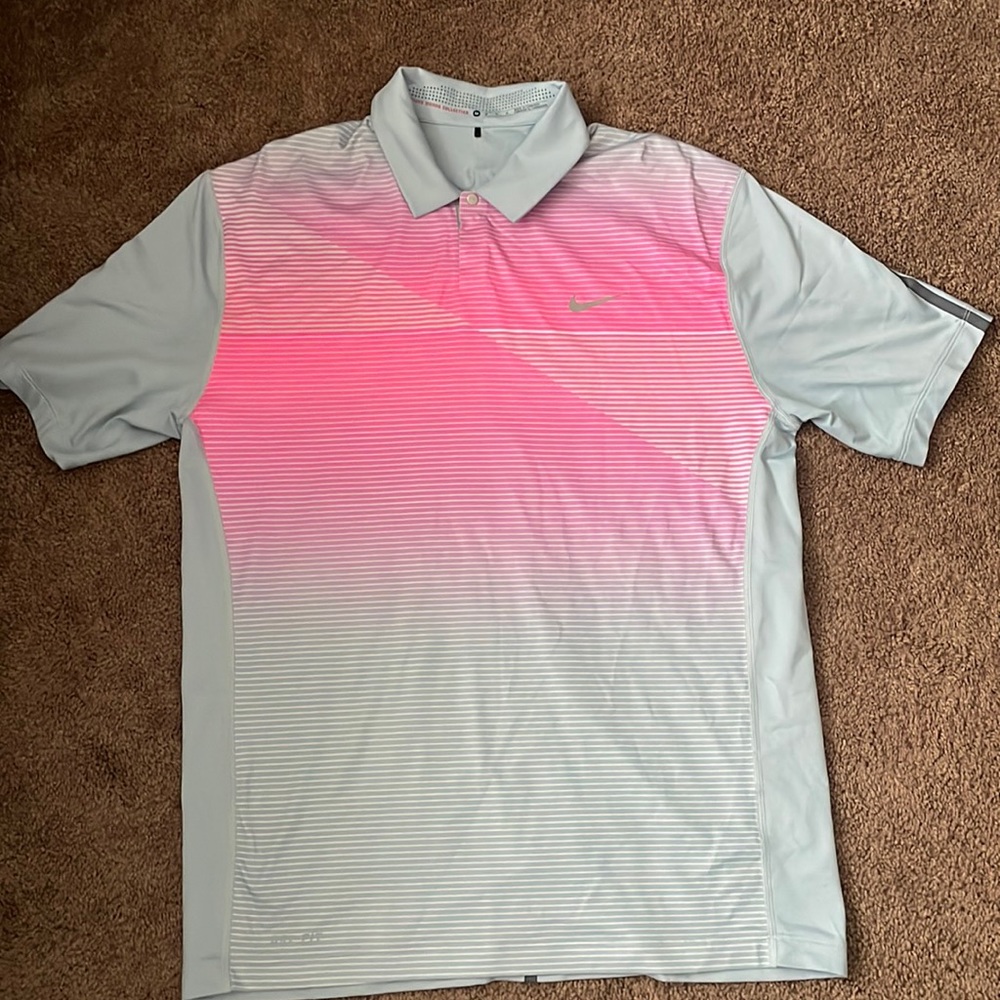 Men’s Tiger Woods golf polo, nike